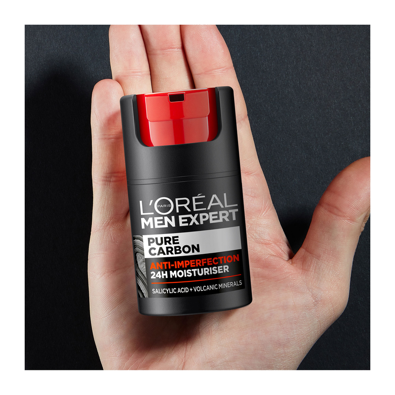 L'OREAL PARIS - MEN EXPERT PURE CARBON Anti-Imperfection 24h Moisturiser - 50ml